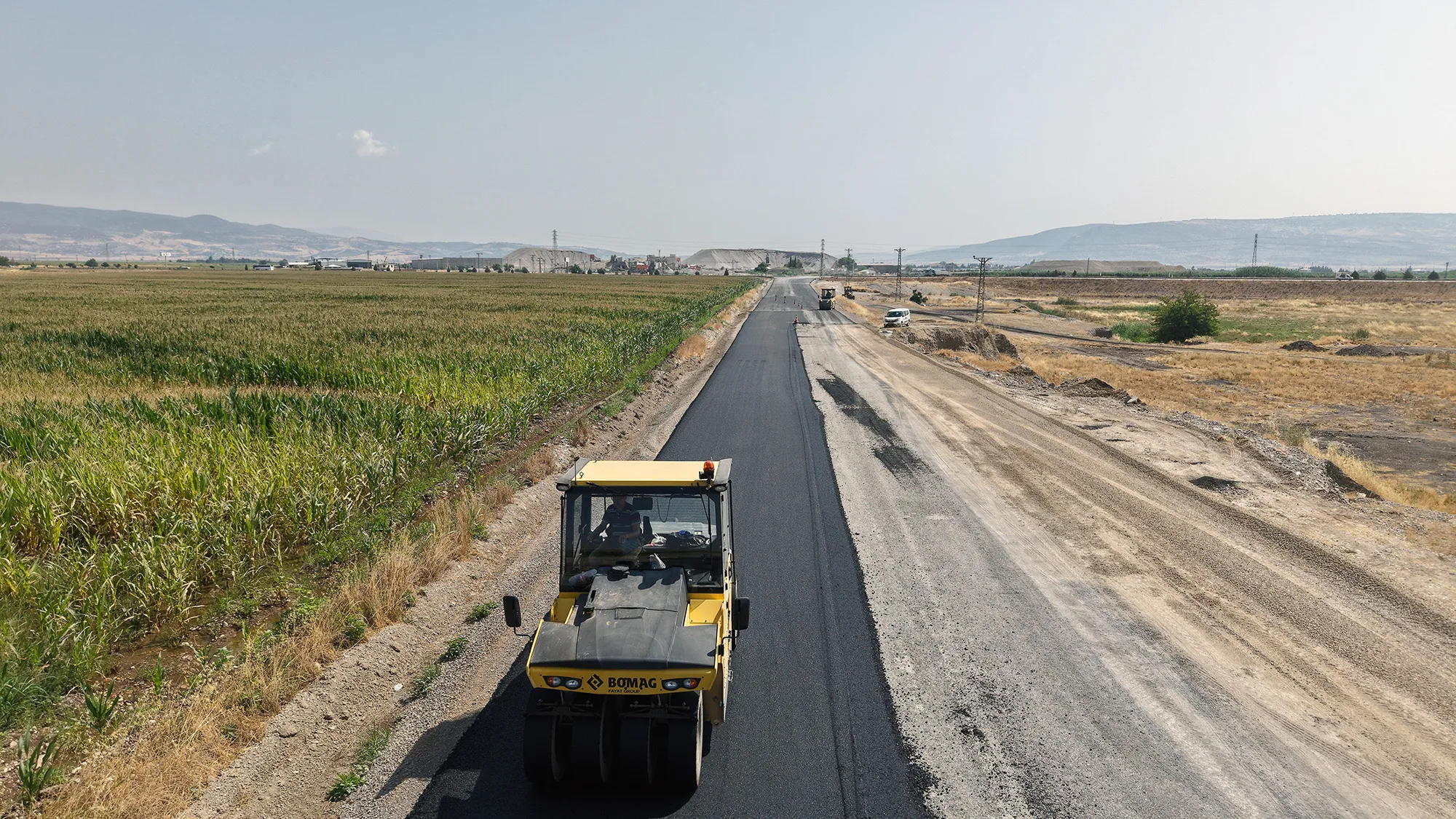 Büyükşehir’den Kırsala 45 Milyonluk Ulaşım Yatırımı