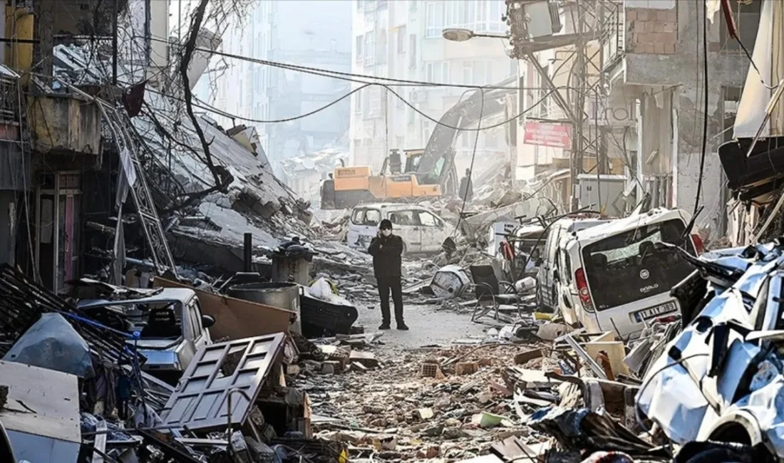 Kahramanmaraş’ta 6 Şubat depremlerinde yıkılan ve 70 kişinin hayatını kaybettiği