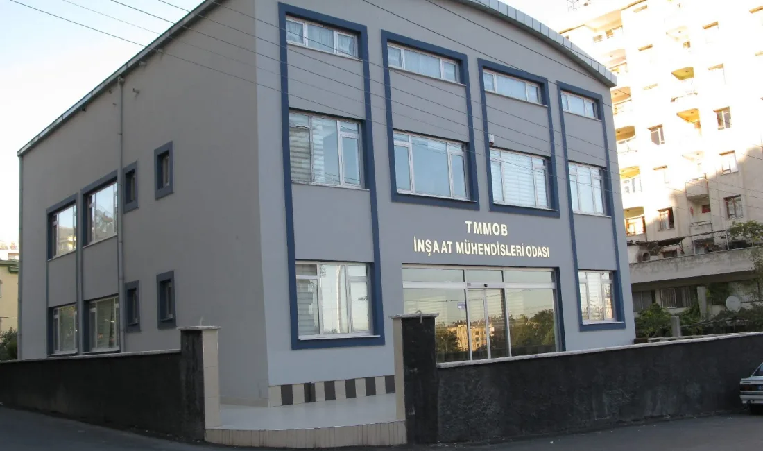 TMMOB İnşaat Mühendisleri Odası (İMO) Kahramanmaraş İl Temsilcisi Uygar Gündeşli