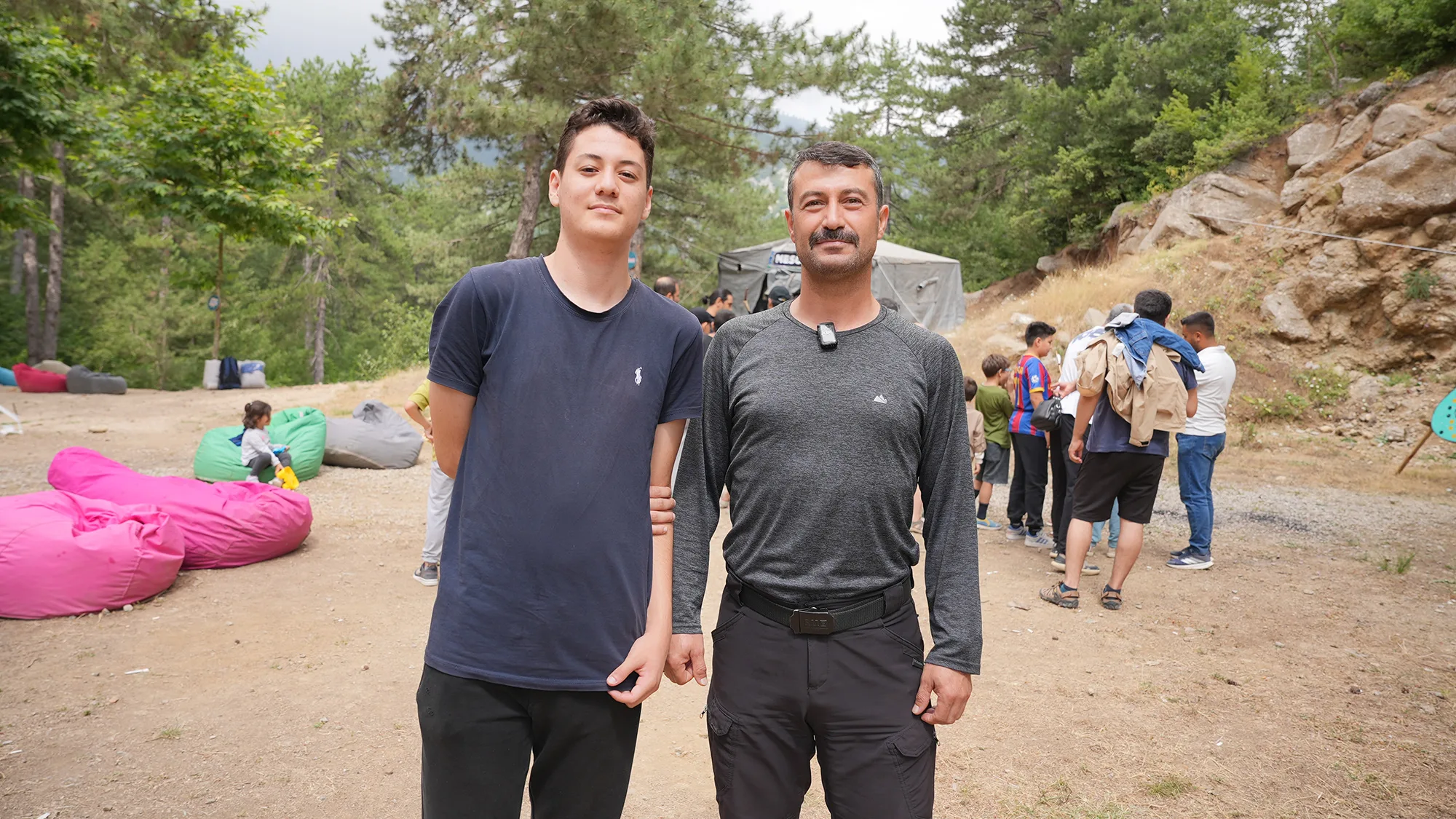 Andırın’da Unutulmaz Buluşma: Baba ve Oğullar Kamp Yaptı!