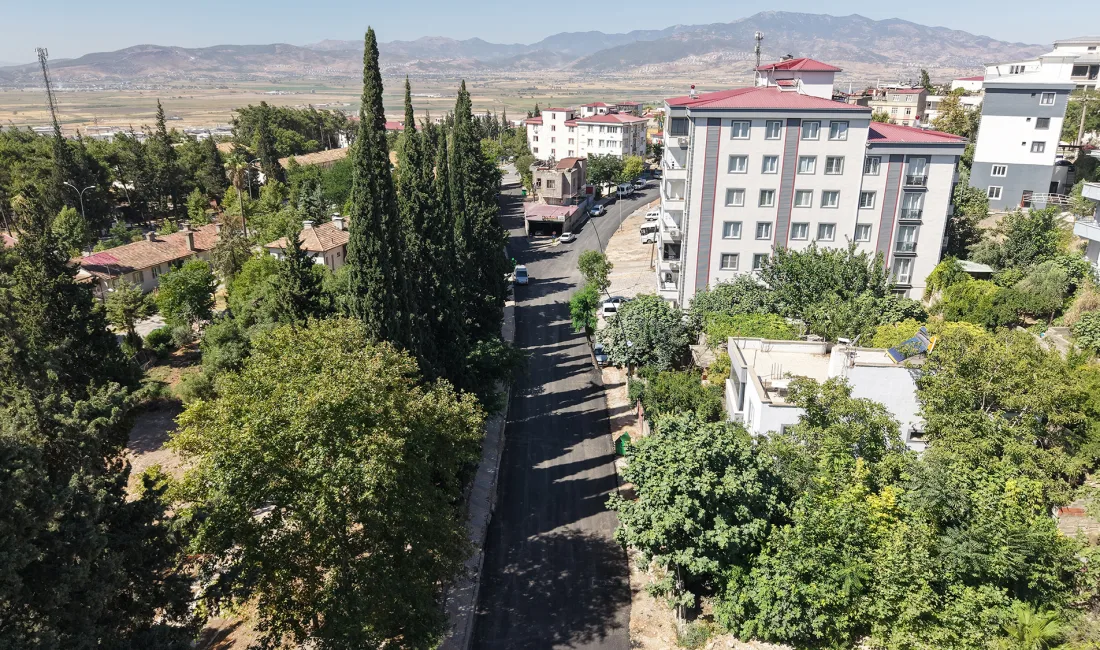 Kahramanmaraş Büyükşehir Belediyesi, Ertuğrul Gazi Mahallesi’nin ana arteri Mükremin Halil
