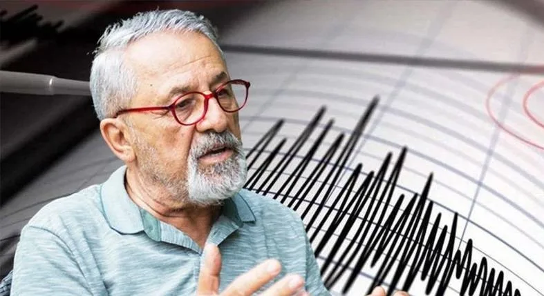 Yer bilimci Prof. Dr. Naci Görür, Kahramanmaraş'ın Pazarcık ilçesinde meydana