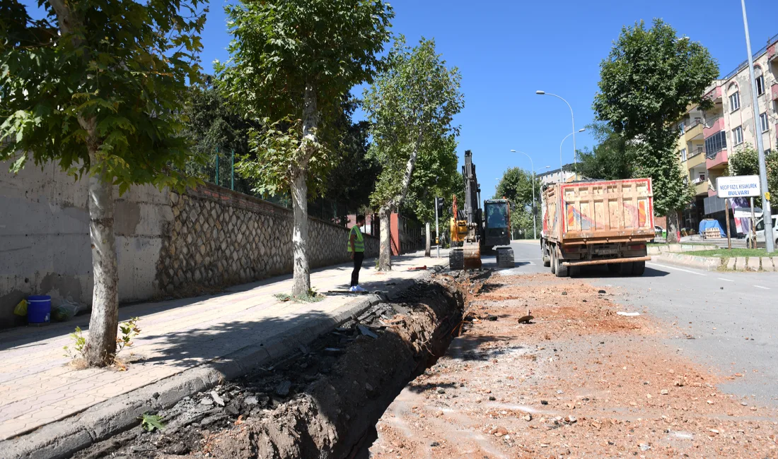 KASKİ, kentin en önemli ana ulaşım güzergâhlarından biri olan Necip