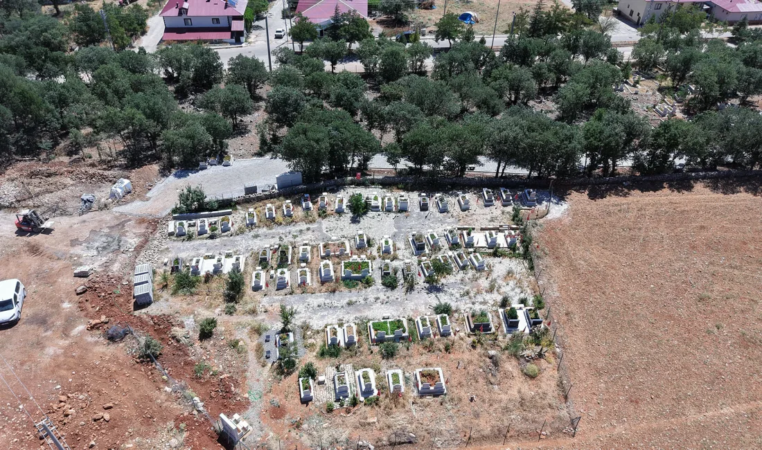 Kahramanmaraş Büyükşehir Belediyesi, Nurhak ilçesinde 6 Şubat depremlerinde yitirdiğimiz canların