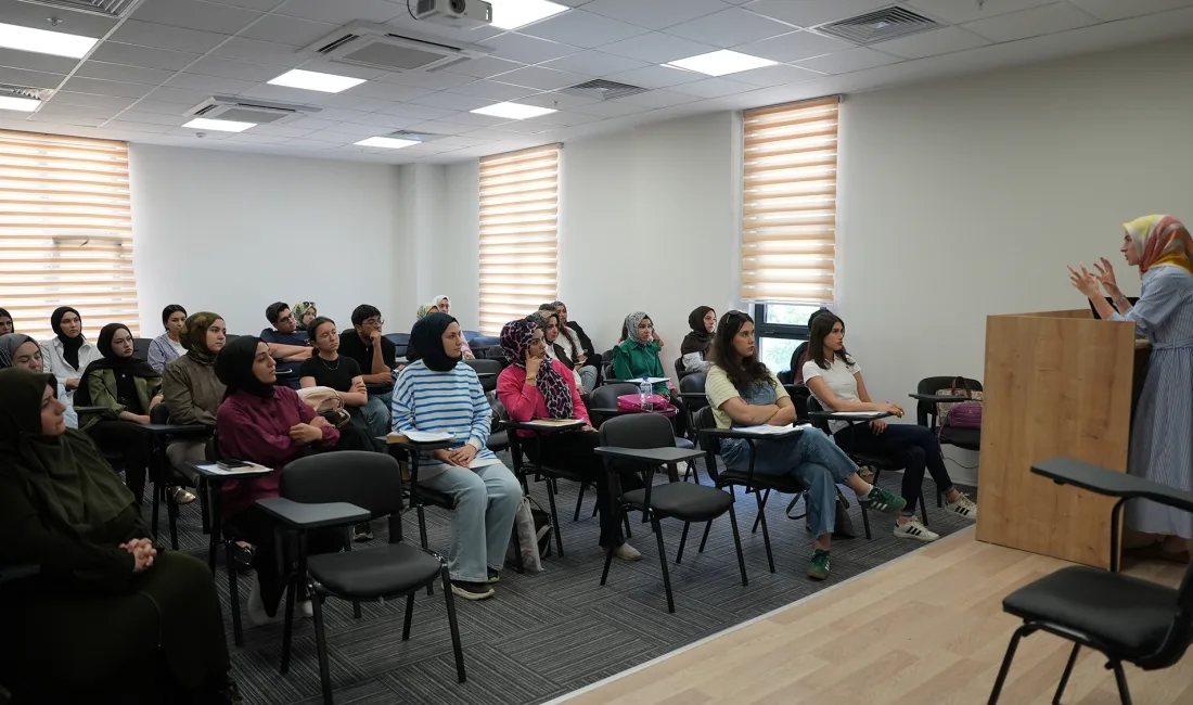 Büyükşehir Belediyesinin gençlik markası Pusula Maraş tarafından Yaz Akademileri kapsamında
