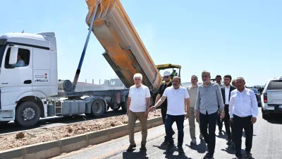 Kahramanmaraş Büyükşehir Belediyesi ile Karayolları Genel Müdürlüğü iş birliğiyle yürütülen