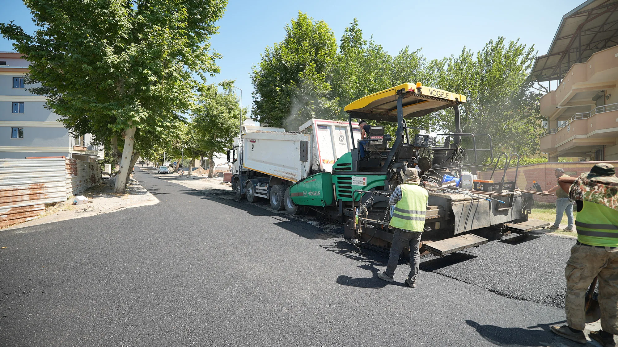 Dulkadiroğlu’nda Asfalt Seferberliği