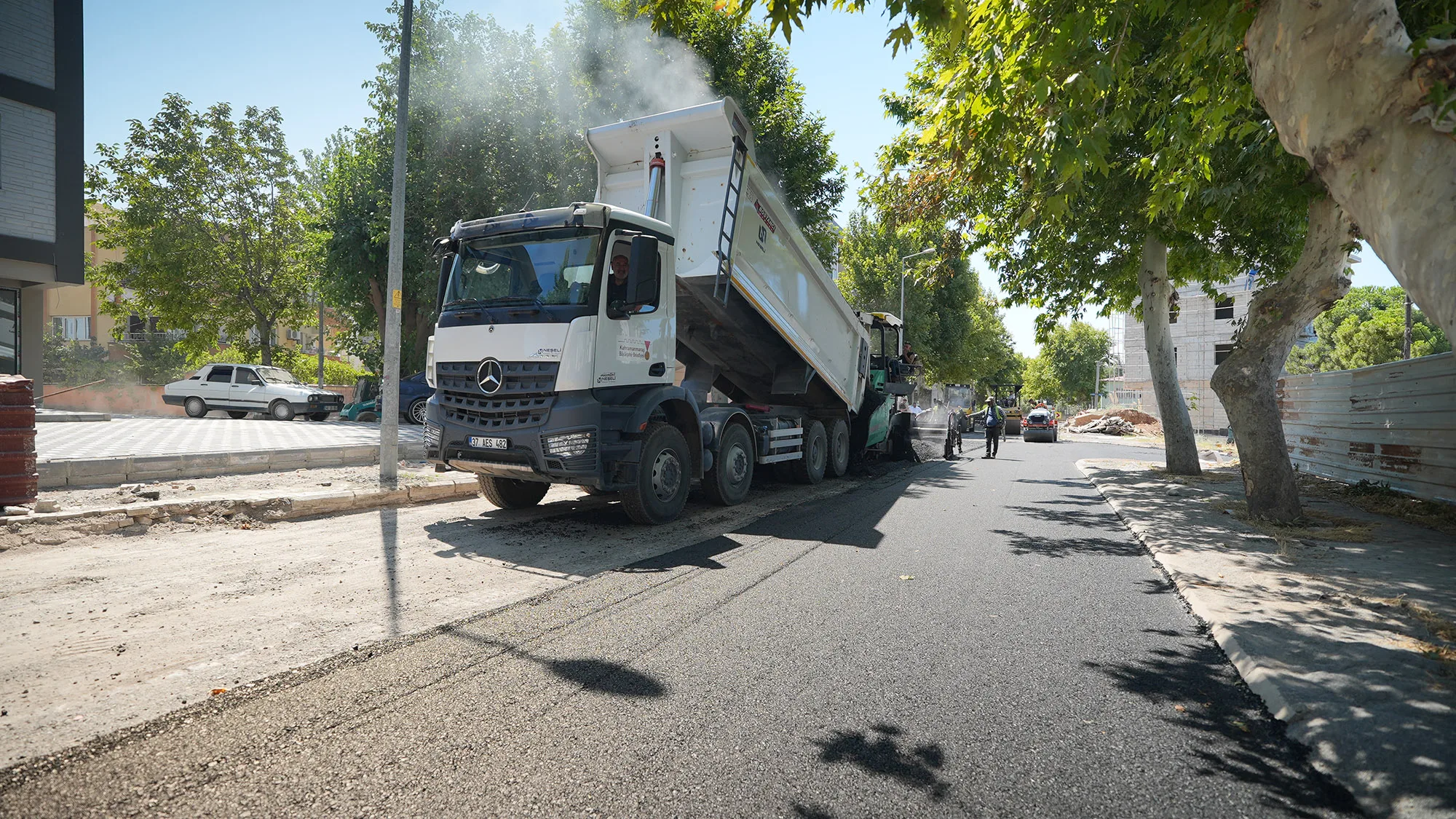 Dulkadiroğlu’nda Asfalt Seferberliği