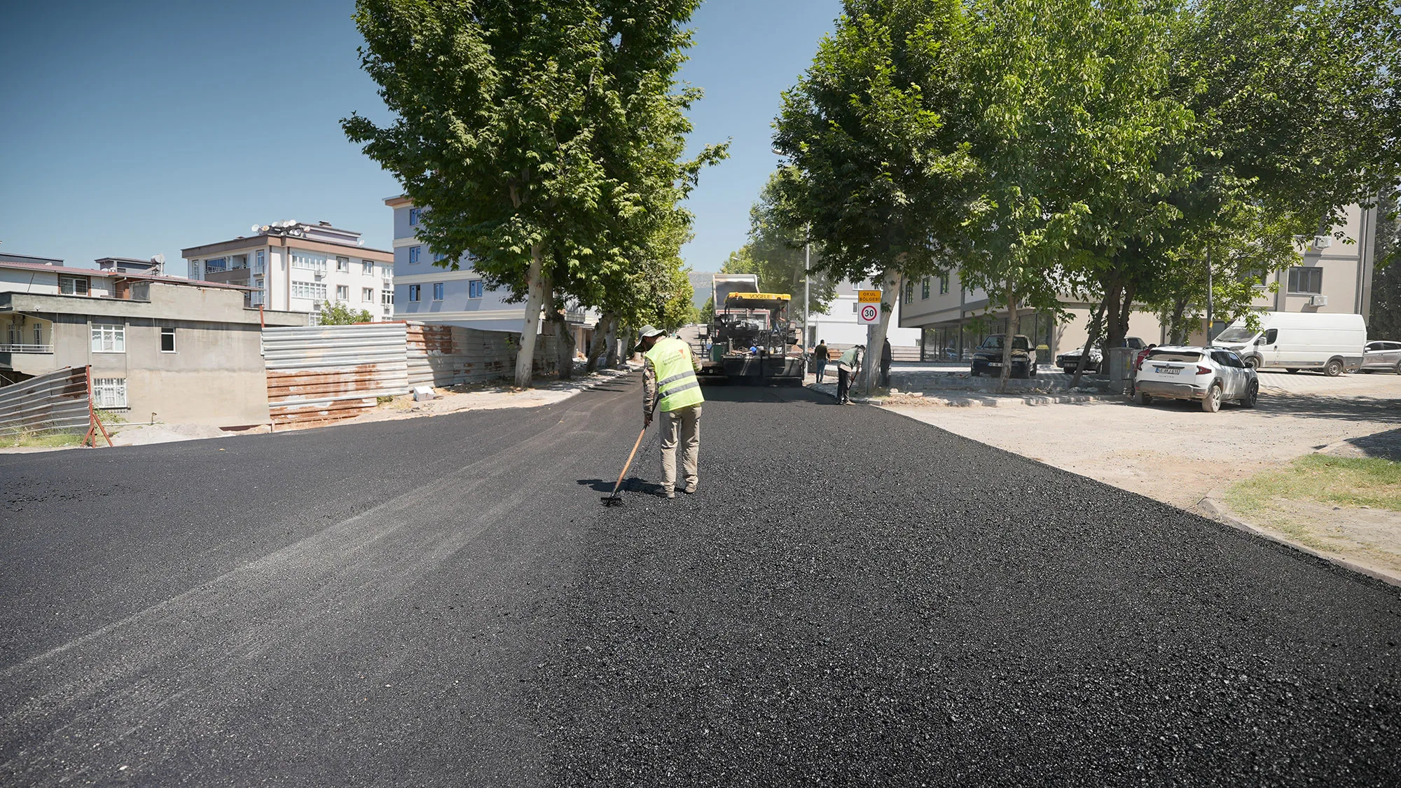 Dulkadiroğlu’nda Asfalt Seferberliği