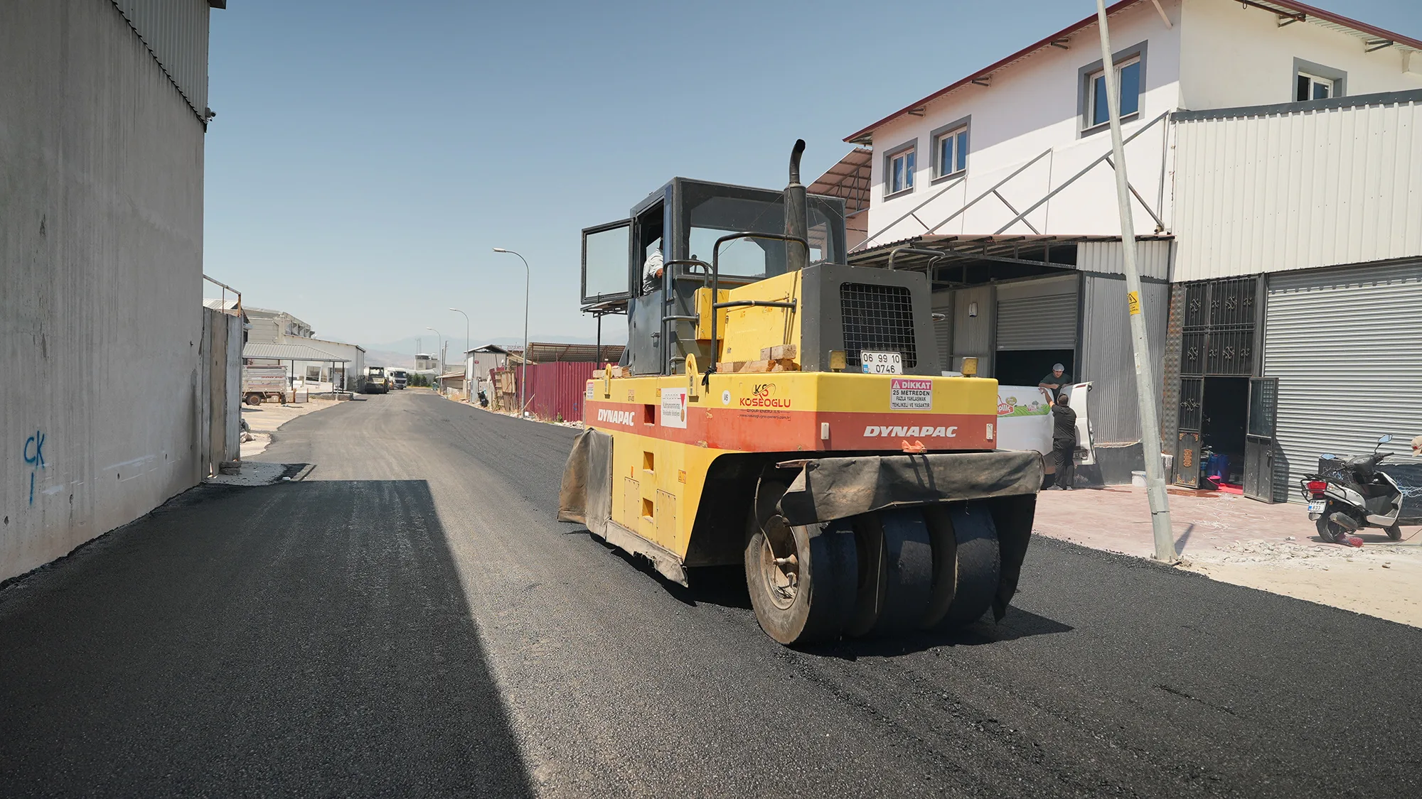 Dulkadiroğlu’nda Asfalt Seferberliği