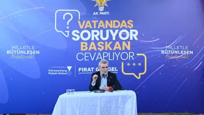 Dulkadiroğlu Namık Kemal Mahallesi’nde düzenlenen “Vatandaş Soruyor, Başkan Cevaplıyor” programında
