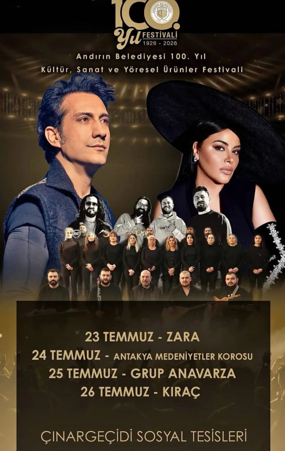 Andırın’da Çifte Gurur: 100. Yıl Kültür, Sanat ve Yöresel Ürünler Festivali Başlıyor! Andırın’da Çifte Gurur: 100. Yıl Kültür, Sanat ve Yöresel Ürünler Festivali Başlıyor!