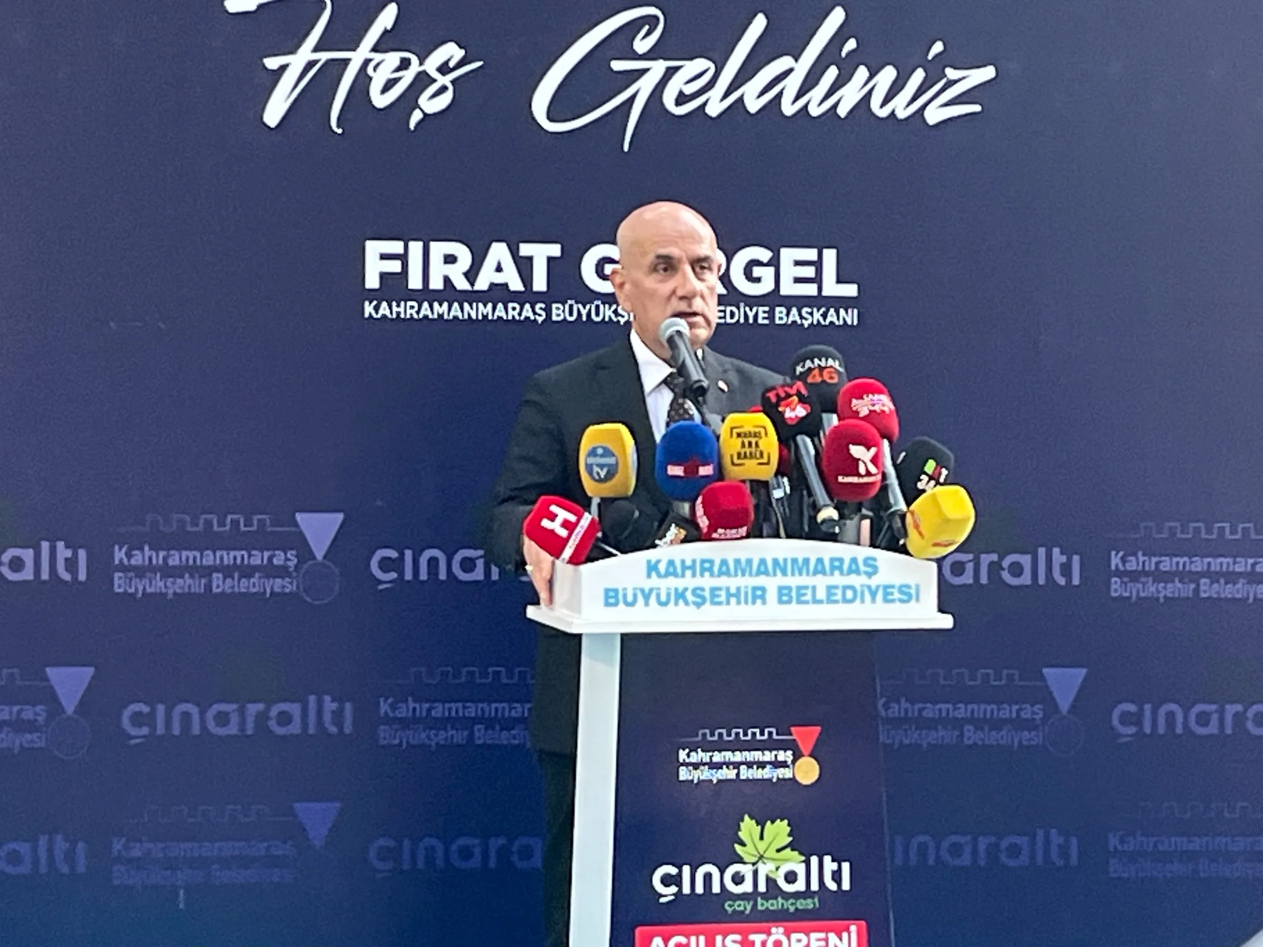 Çınaraltı Çay Bahçesi Törenle Hizmete Açıldı
