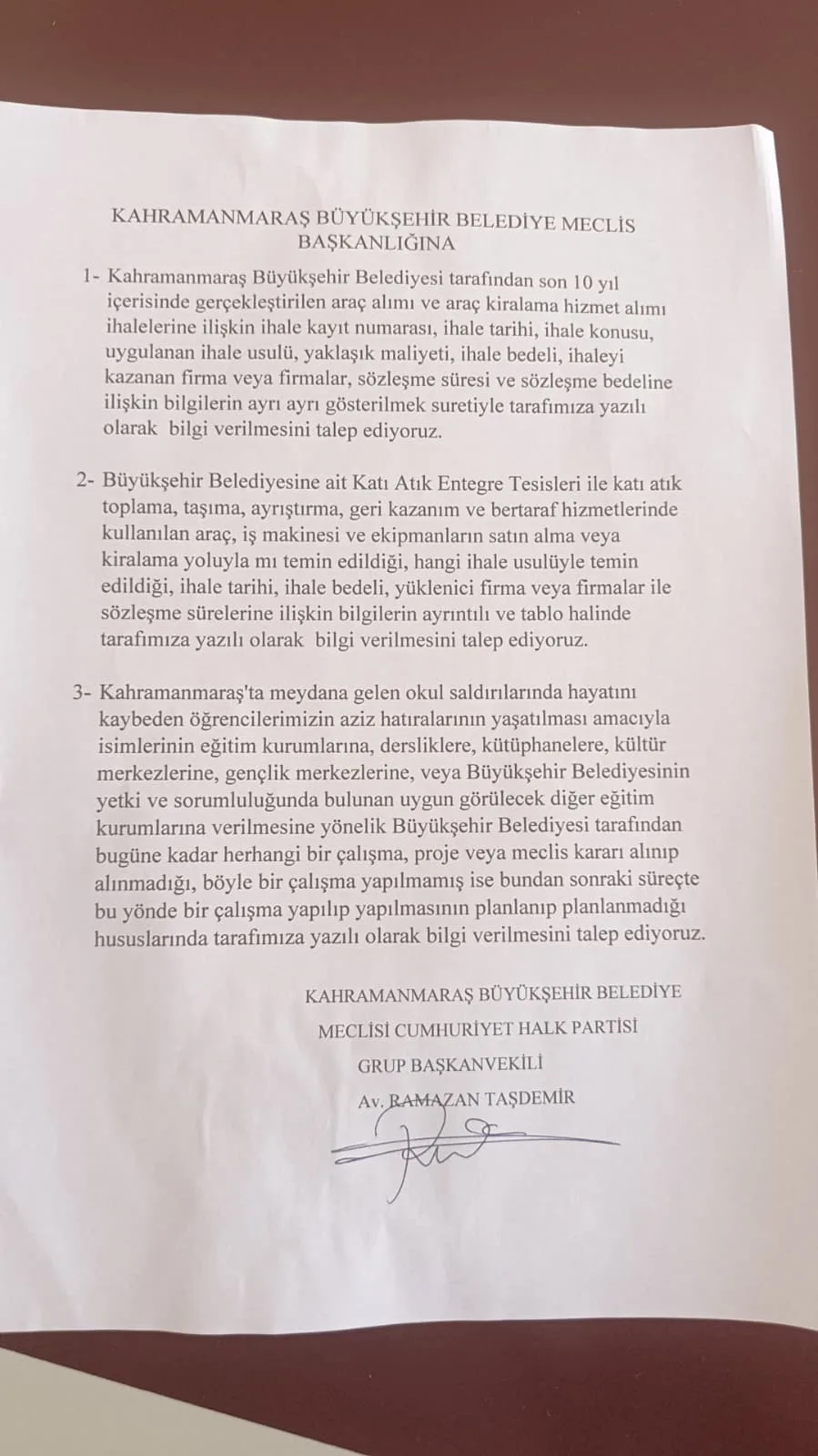 CHP İl Başkanı Ünal Ateş: "Çocuklarımızın İsimleri Bu Kentin Hafızasında Yaşamalıdır"