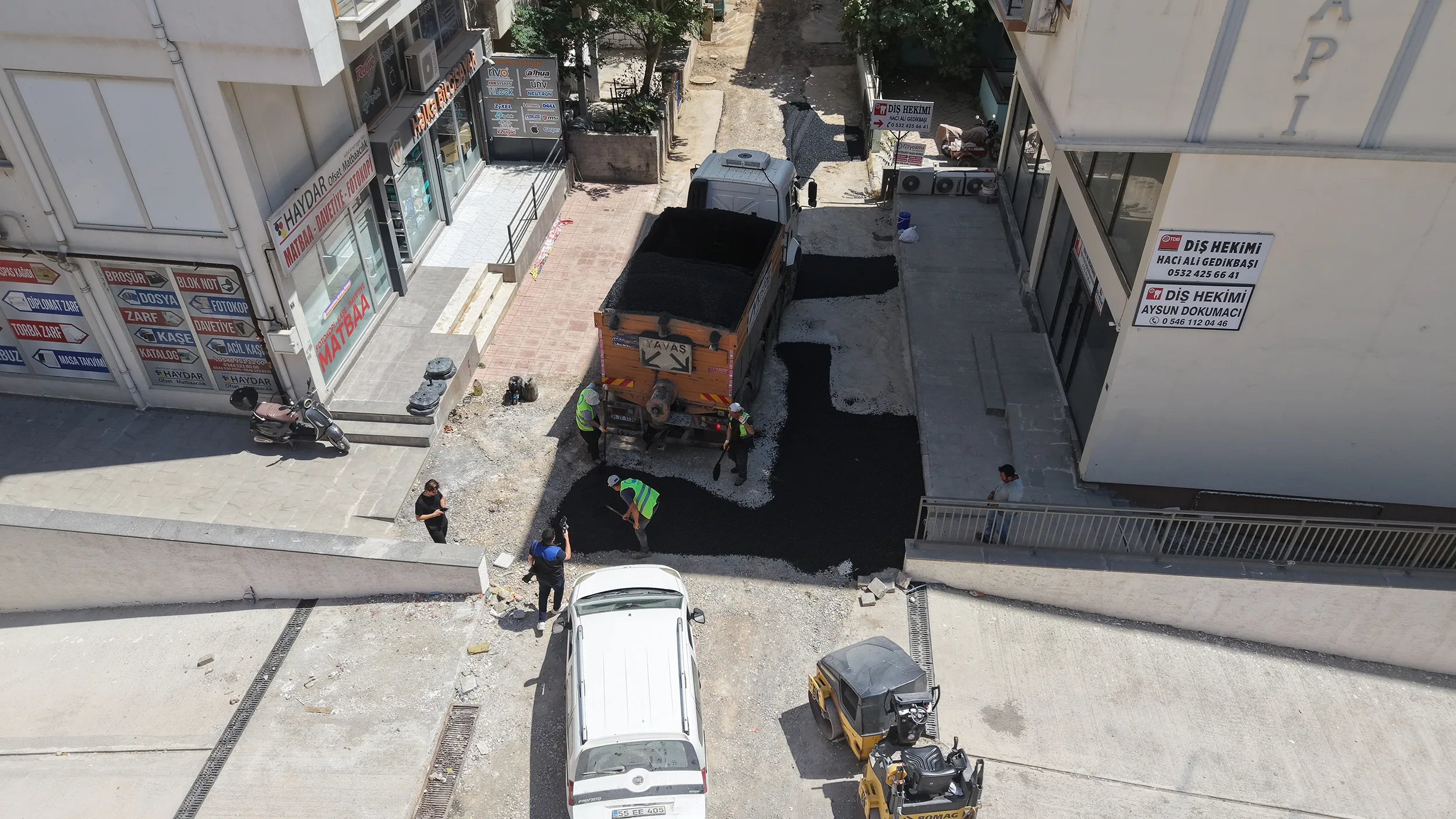 KASKİ, Dulkadiroğlu Bahçelievler Mahallesi’nde altyapı çalışması sonrası geniş çaplı bir