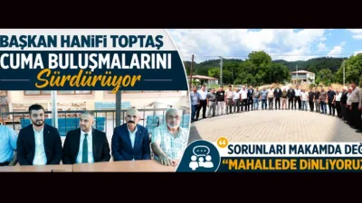 Onikişubat Belediye Başkanı Hanifi Toptaş, göreve geldiği günden bu yana