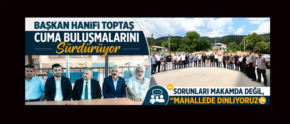 Onikişubat Belediye Başkanı Hanifi Toptaş, göreve geldiği günden bu yana