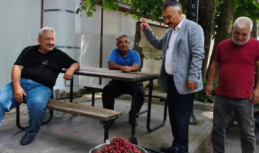  İYİ Parti Andırın İlçe Başkanı Fatih Dal ve yönetim