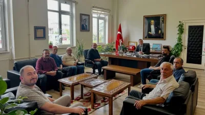 Geçtiğimiz haftalarda görevine başlayan Andırın Kaymakamı Ömer Bulut, makamında gerçekleşen