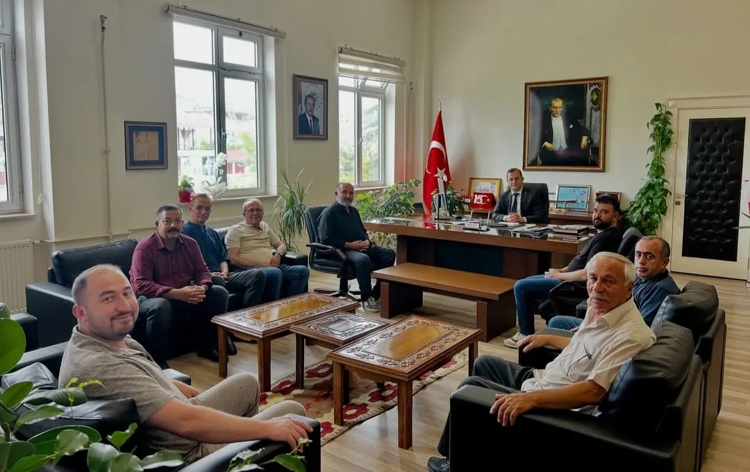 Andırın Kaymakamı Ömer Bulut’a Ziyaret Trafiği Sürüyor