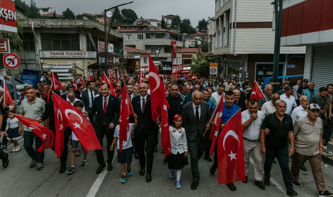 Kahramanmaraş’ın Andırın ilçesinde, 15 Temmuz Demokrasi ve Millî Birlik Günü’nün