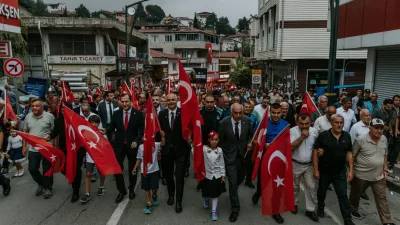 Kahramanmaraş’ın Andırın ilçesinde, 15 Temmuz Demokrasi ve Millî Birlik Günü’nün