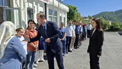 Andırın Kaymakamı Ömer Bulut, İlçe Sağlık Müdürlüğü ve Andırın Devlet