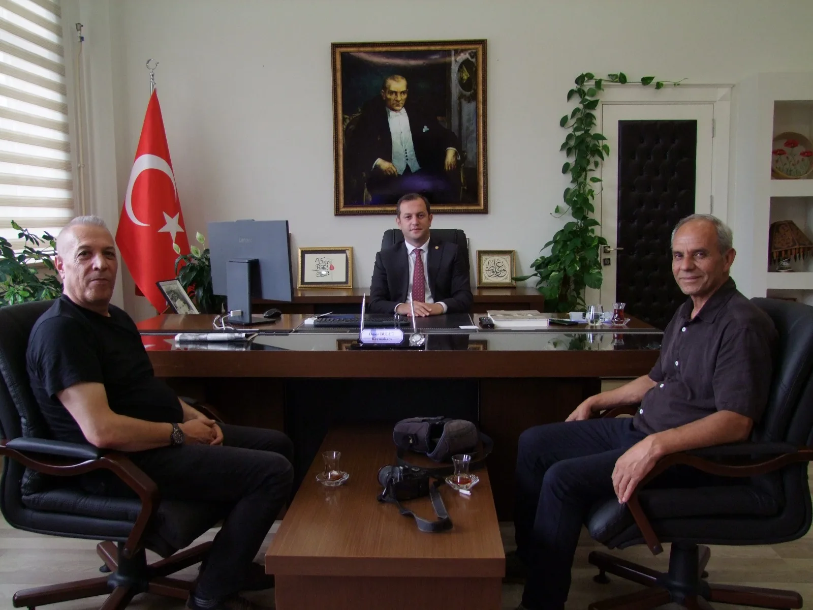 Andırın Basınından Kaymakam Ömer Bulut’a "Hayırlı Olsun" Ziyareti