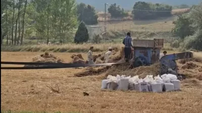 Kahramanmaraş’ın Andırın ilçesindeki yüksek rakımlı yayla köylerinde, modern tarım teknolojilerine