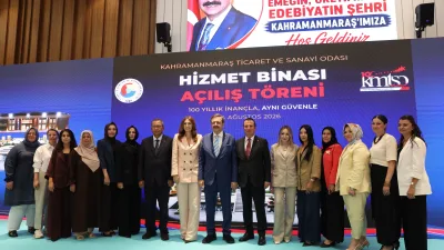 KMTSO’nun yeni binası düzenlenen görkemli törenle hizmete açıldı. Törene TOBB