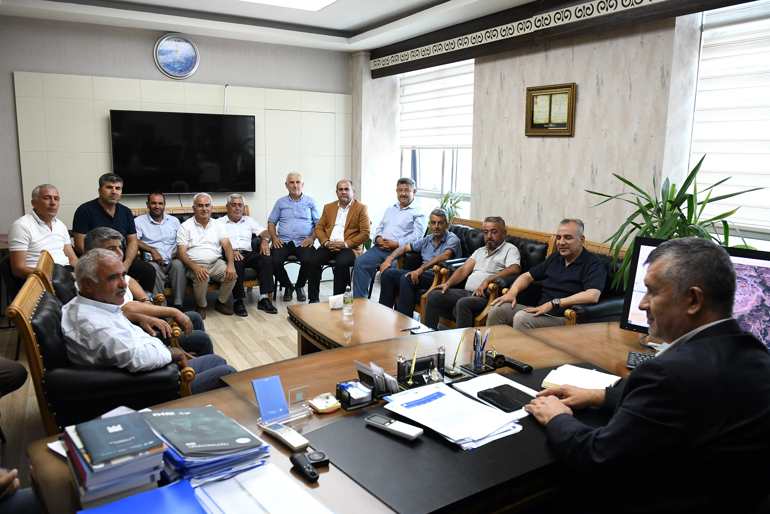Kaski̇’den muhtarlarla altyapı i̇stişaresi!