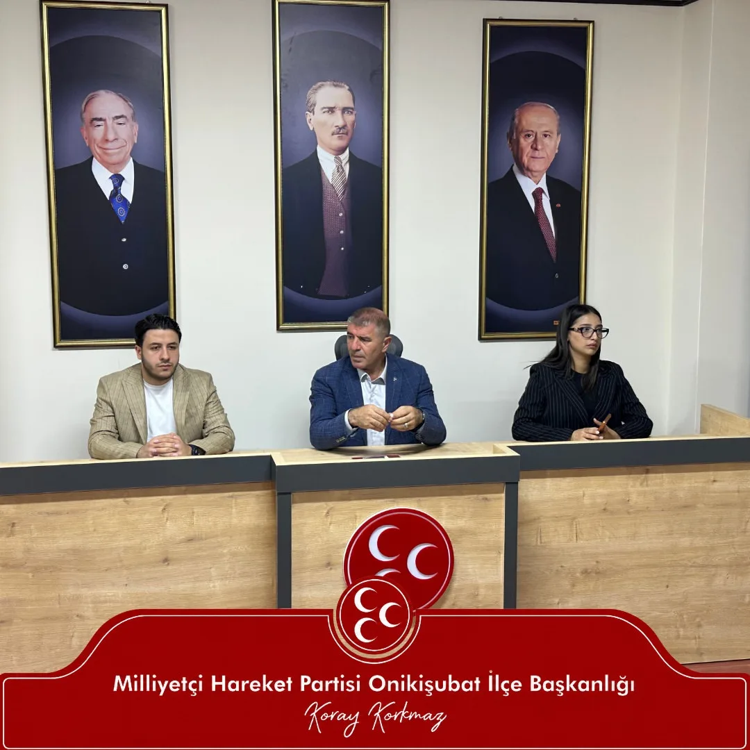 MHP Onikişubat Yeni Yol Haritasını Belirledi!