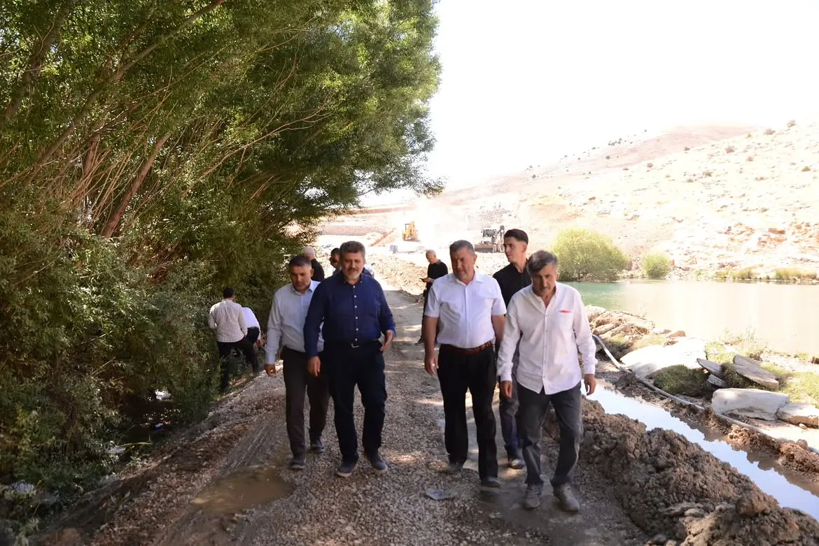 Afşin’de çifte saha i̇ncelemesi!