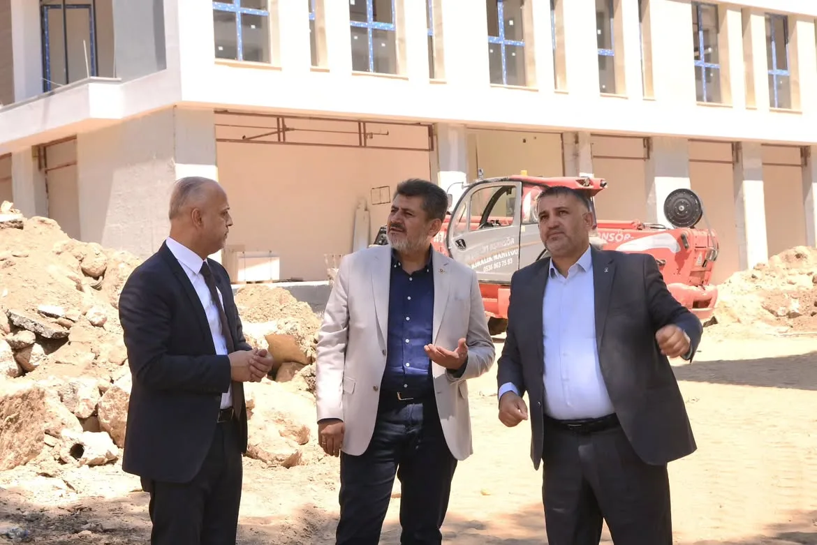 Afşin’de çifte saha i̇ncelemesi!