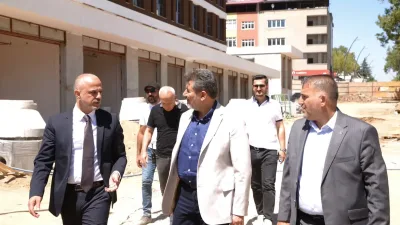 Kahramanmaraş’ın Afşin ilçesinde deprem sonrası yeniden ihya çalışmaları ile sosyal
