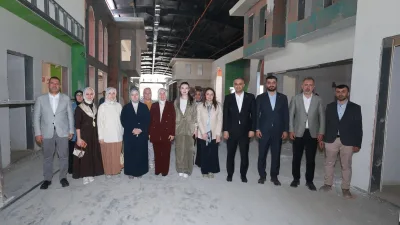 Onikişubat Belediye Başkanı Hanifi Toptaş, ilçede yapımı devam eden Kadın