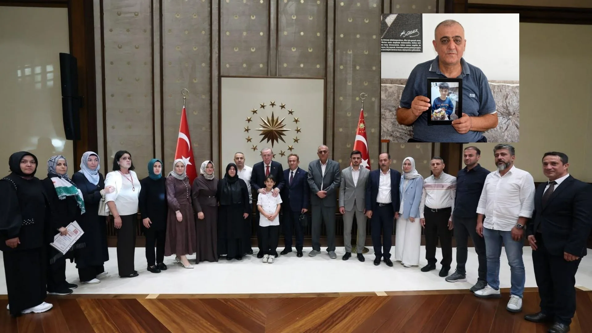 Kahramanmaraş’taki okul saldırısında hayatını kaybeden öğrencilerden Adnan Göktürk Yeşil’in babası