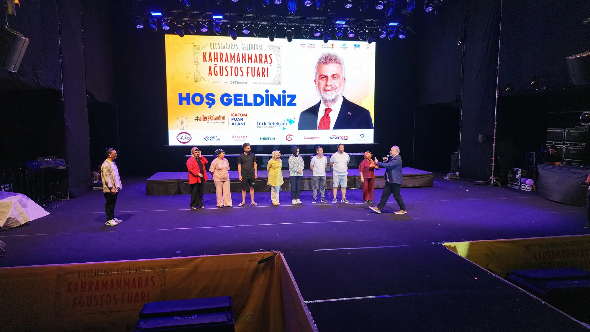 Kahramanmaraş Büyükşehir Belediyesi tarafından düzenlenen Uluslararası Geleneksel Ağustos Fuarı, onuncu