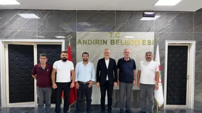 Anahtar Parti Kahramanmaraş İl Teşkilatı ve Andırın İlçe Teşkilatı yöneticileri,