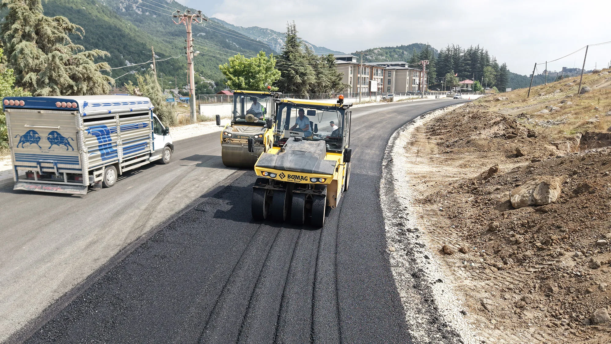 Andırın'da ulaşım seferberliği! Andırın'da ulaşım seferberliği!
