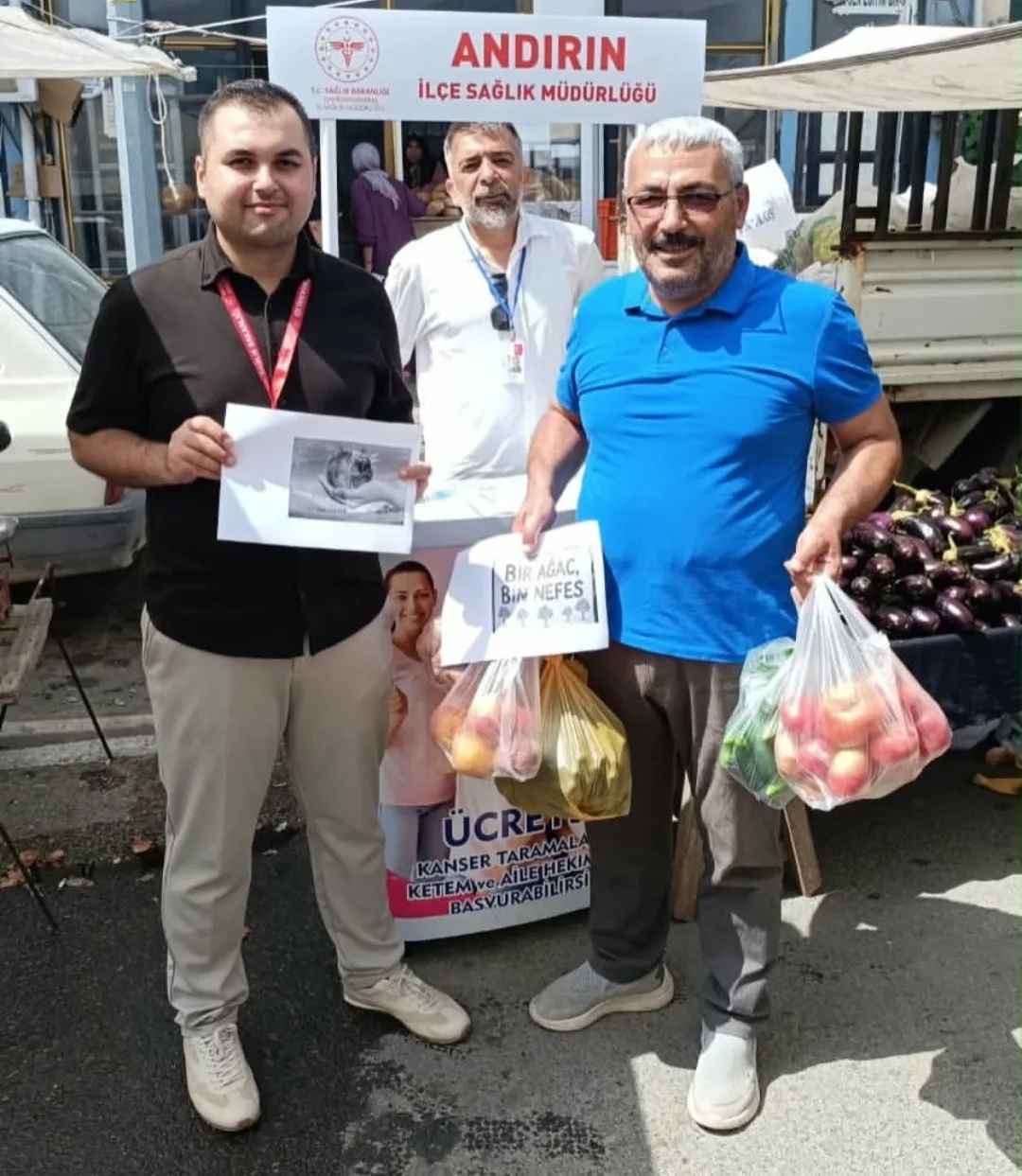 Andırın bu stantta bilinçlendi!