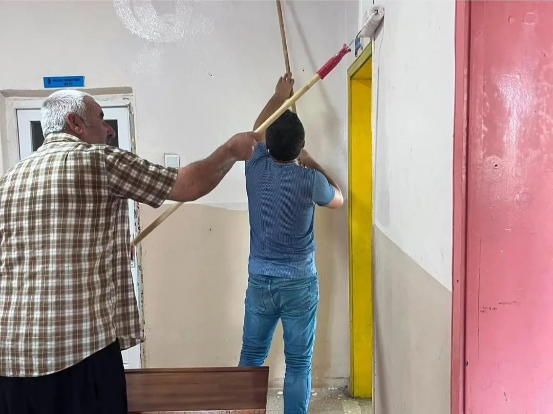 Andırın’da Okullar Pırıl Pırıl Oluyor!