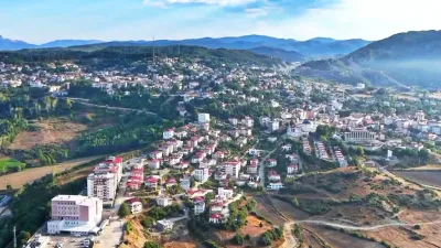 Doğu Akdeniz’in inci süsü Andırın’ın yeni dron görüntüleri görenleri büyüleyecek