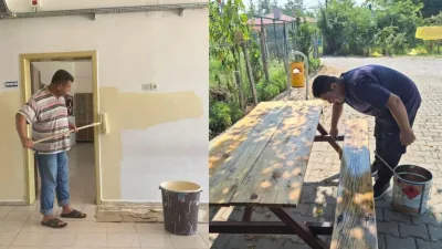 Andırın’da yeni eğitim öğretim yılı için mesai başladı. İlçe Milli