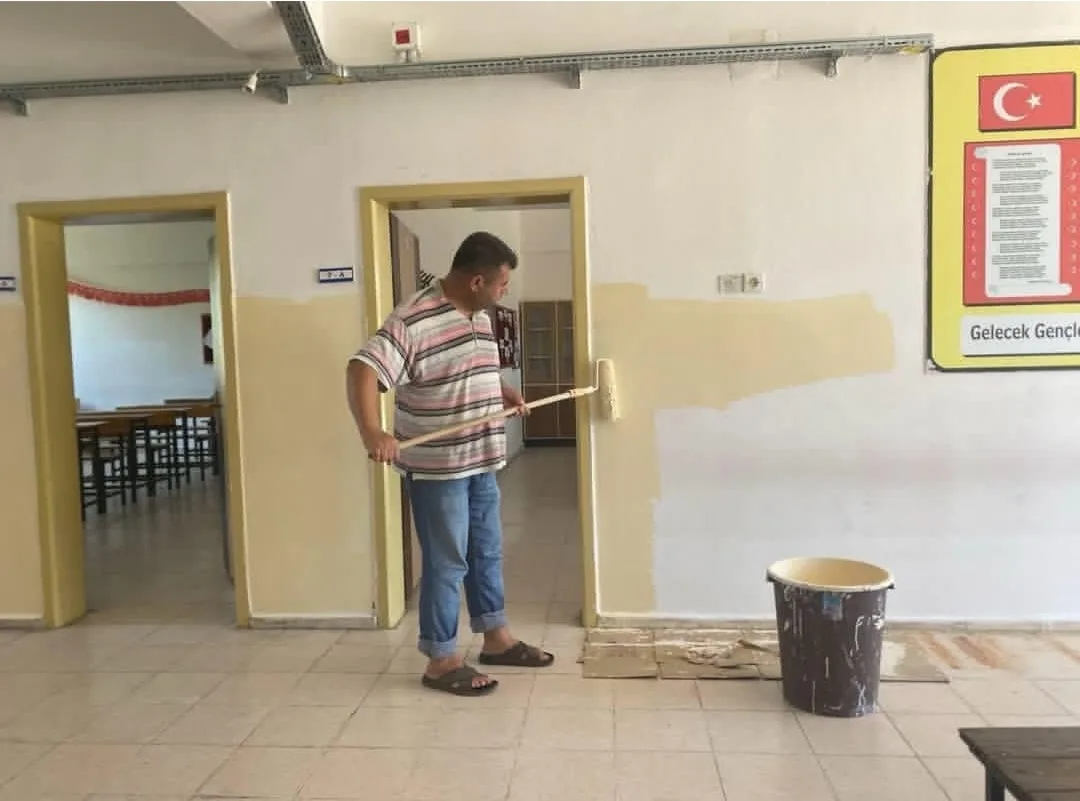 Andırın’da Okullar Pırıl Pırıl Oluyor!