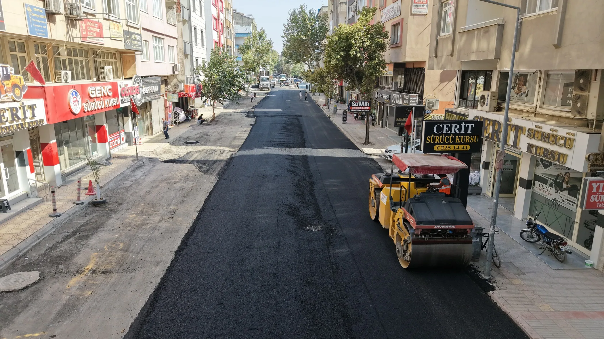 Büyükşehir’den Dulkadiroğlu’na Sıcak Asfalt Dokunuşu