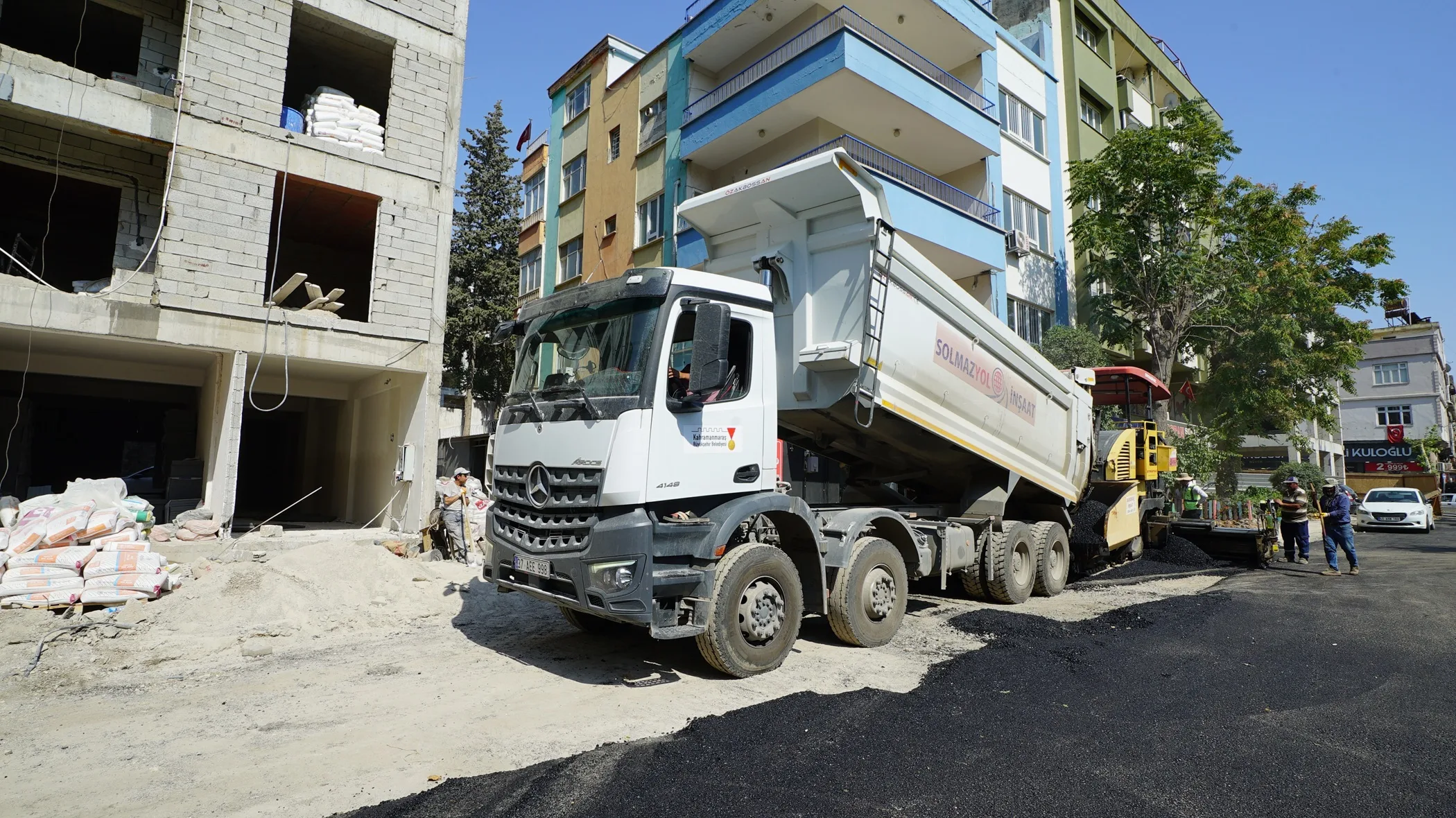 Büyükşehir’den Dulkadiroğlu’na Sıcak Asfalt Dokunuşu