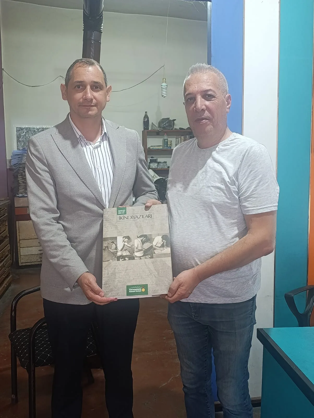 Bi̇k müdürü arda aşkın’dan andırın postası’na nezaket ziyareti Bi̇k müdürü arda aşkın’dan andırın postası’na nezaket ziyareti
