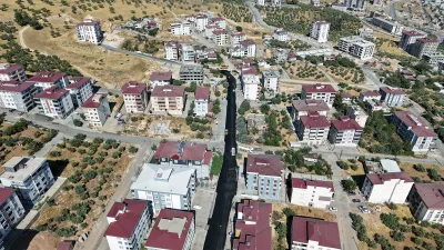 Kahramanmaraş Büyükşehir Belediyesi, Dulkadiroğlu ilçesi Ballıca Mahallesi’nde altyapı çalışmaları nedeniyle