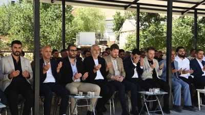 Andırın Belediye Başkanı Ahmet Sinan Gökşen, Elbistan’da yapımı tamamlanan Karahasanuşağı